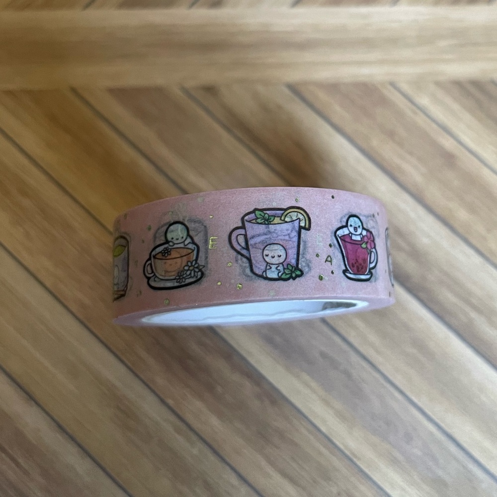 Coffee Monsterz Co Washi Tape Tea Time
